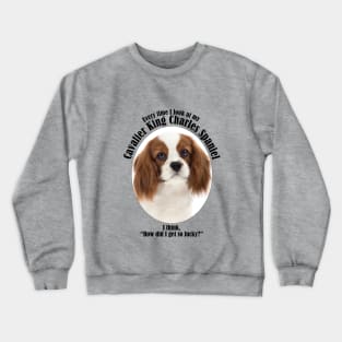 Lucky Spaniel Crewneck Sweatshirt